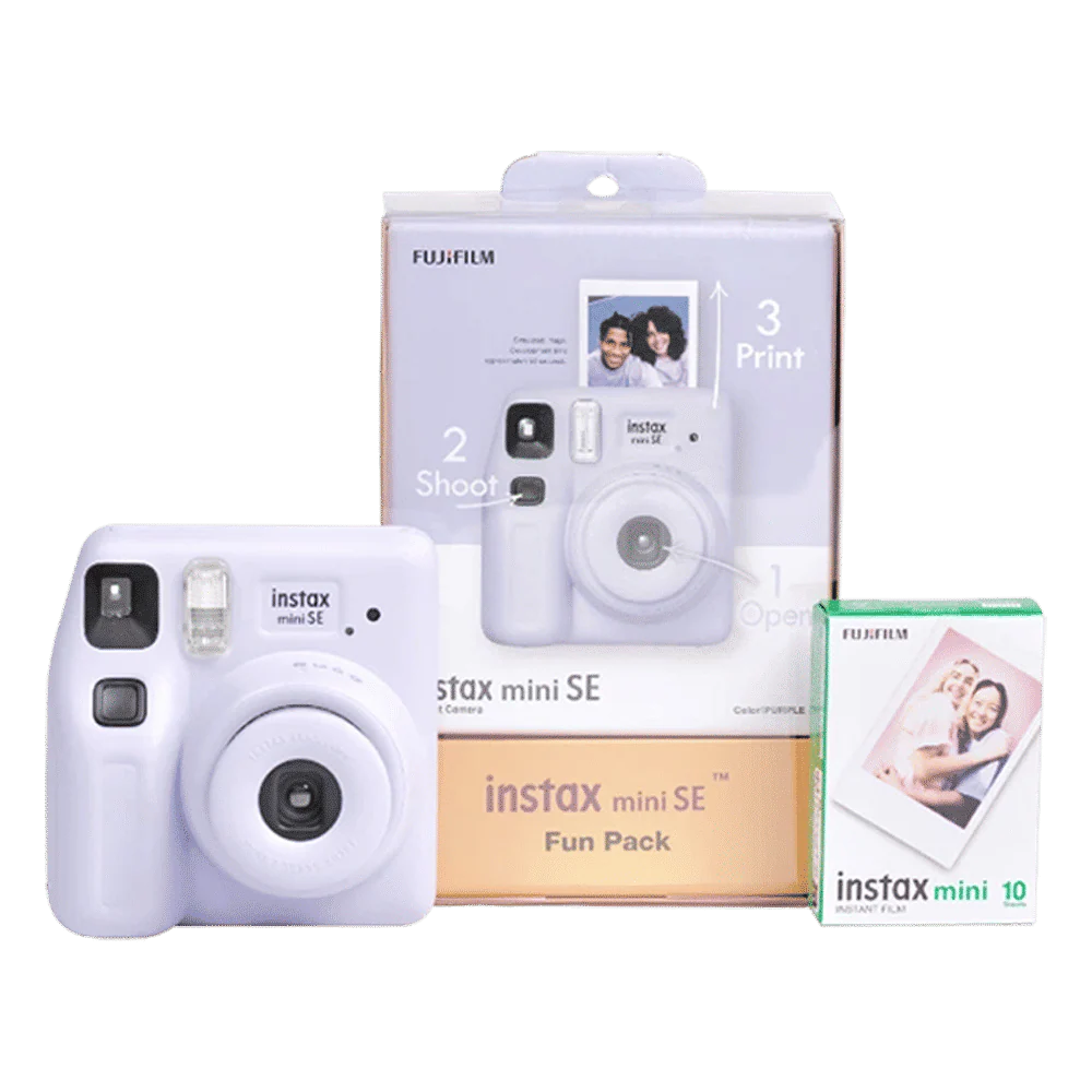 Fujifilm Instax Mini SE Fun Pack Instant Camera with 10 shots film – Gift Combo with Film | Buy Online India - Image 5