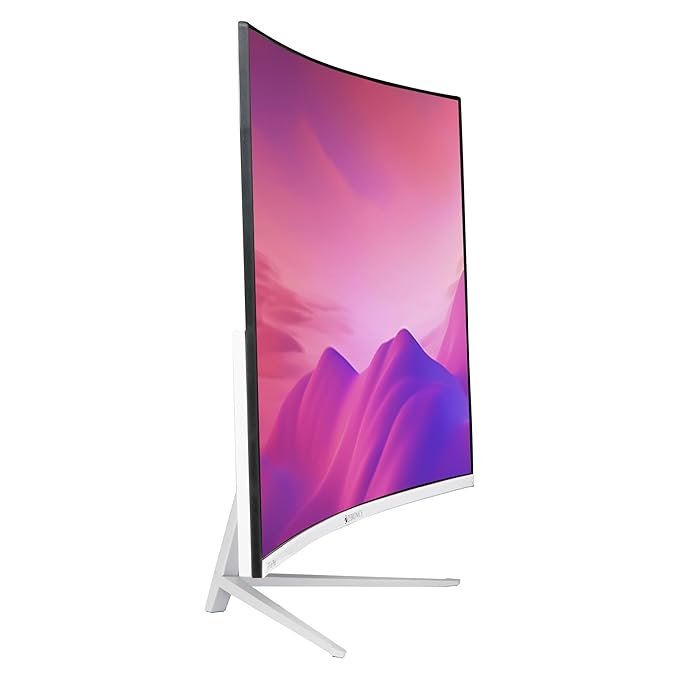ZEBRONICS AC32FHD 32 Inch Curved LED Monitor 75Hz | Best Price in India - Image 2