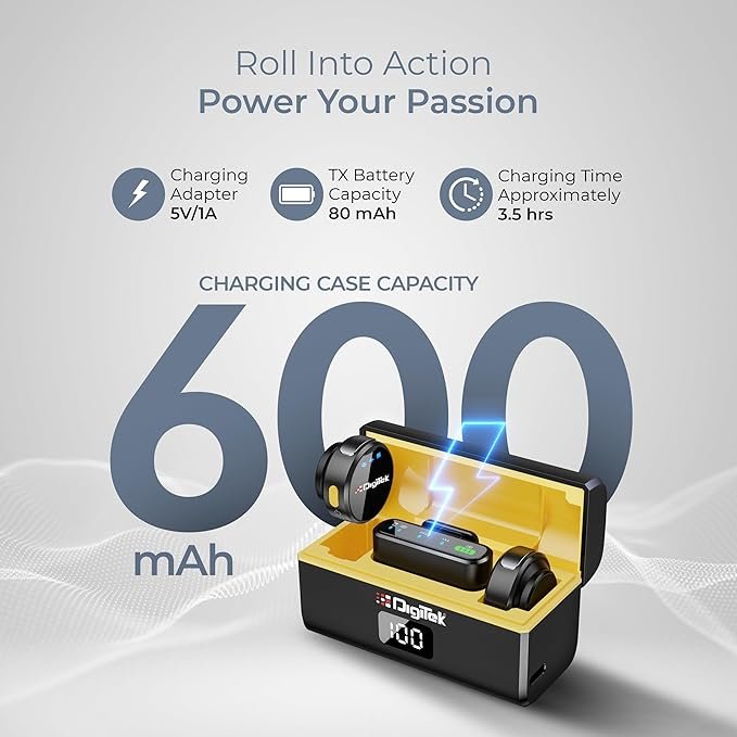 Digitek DWM-116 2-in-1 Wireless Microphone | Best Price in India | Arihant Digital Store - Image 7