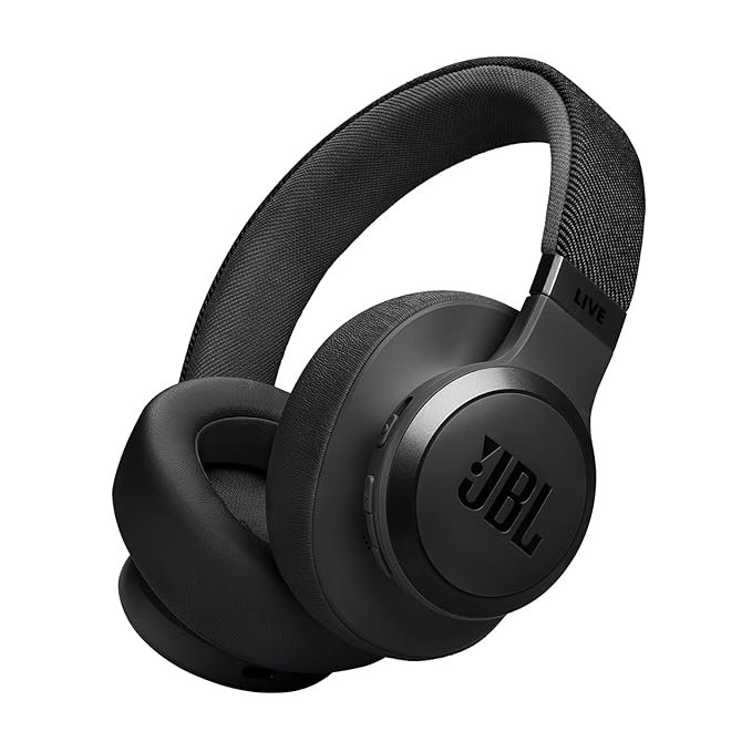 JBL Live 770NC Wireless Over-Ear Headphones – Adaptive Noise Cancelling, Bluetooth 5.3, Deep Bass