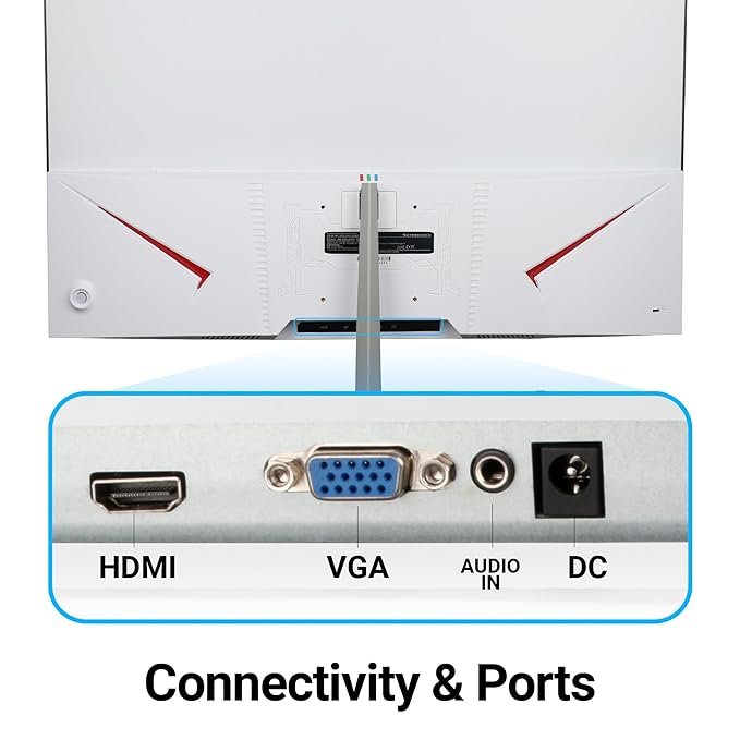 ZEBRONICS AC32FHD 32 Inch Curved LED Monitor 75Hz | Best Price in India - Image 3