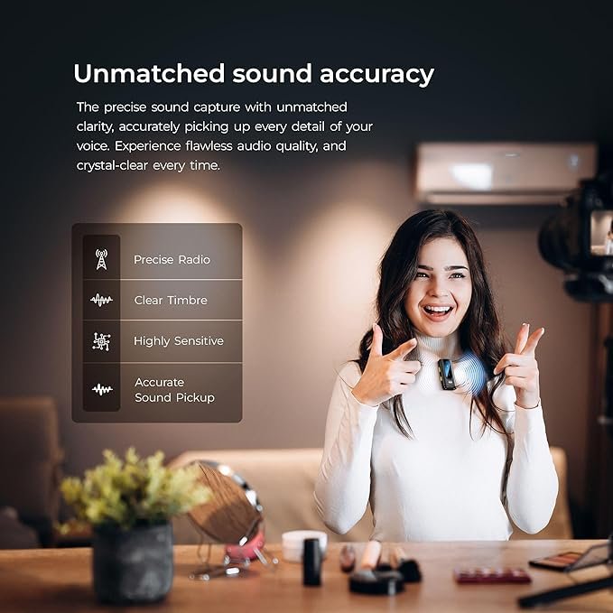 Digitek DWM-112 2-in-1 Wireless Microphone | 50M Range, Noise Reduction, 7Hrs Battery - Image 4