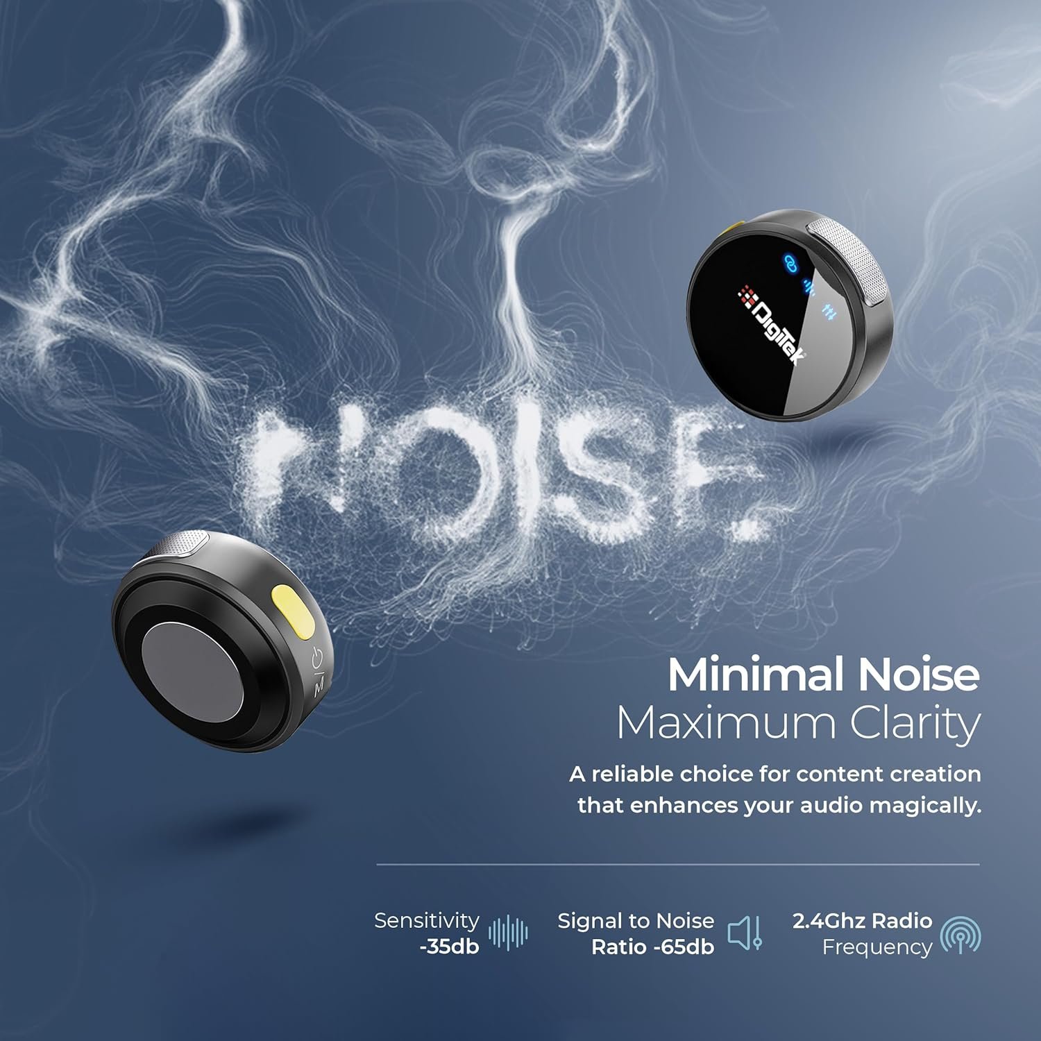 Digitek DWM-116 2-in-1 Wireless Microphone | Best Price in India | Arihant Digital Store - Image 9