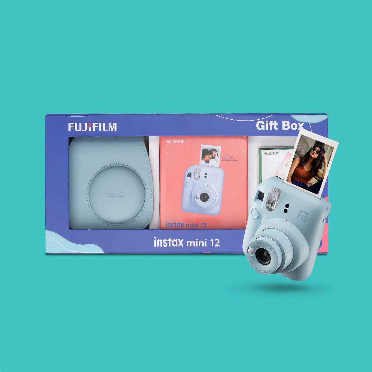 Fujifilm Instax Mini 12 Delight Box with 10 Shots Film – Gift Combo Pack - Image 2