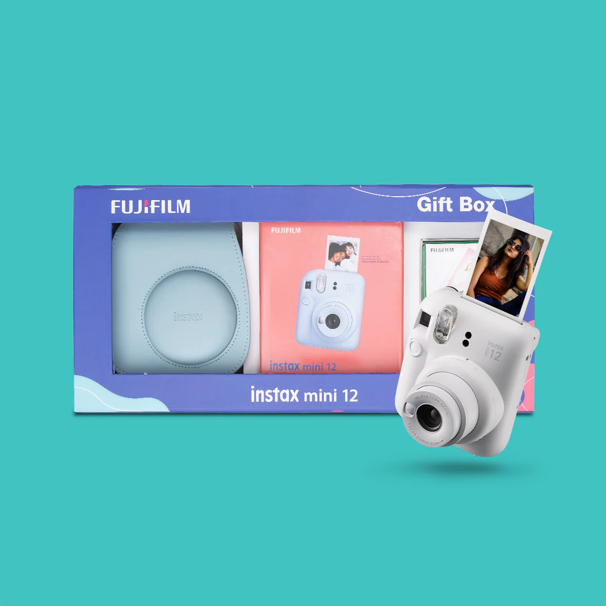 Fujifilm Instax Mini 12 Delight Box with 10 Shots Film